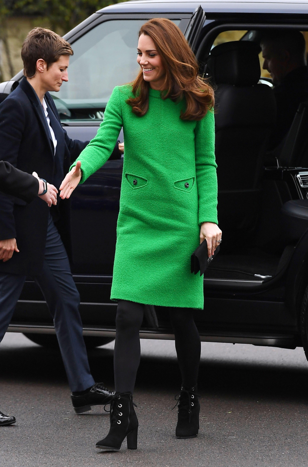 Fans spotted an angry face in Kate Middleton